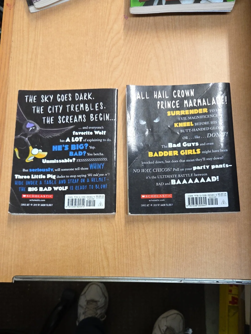 Scholastic bad guys